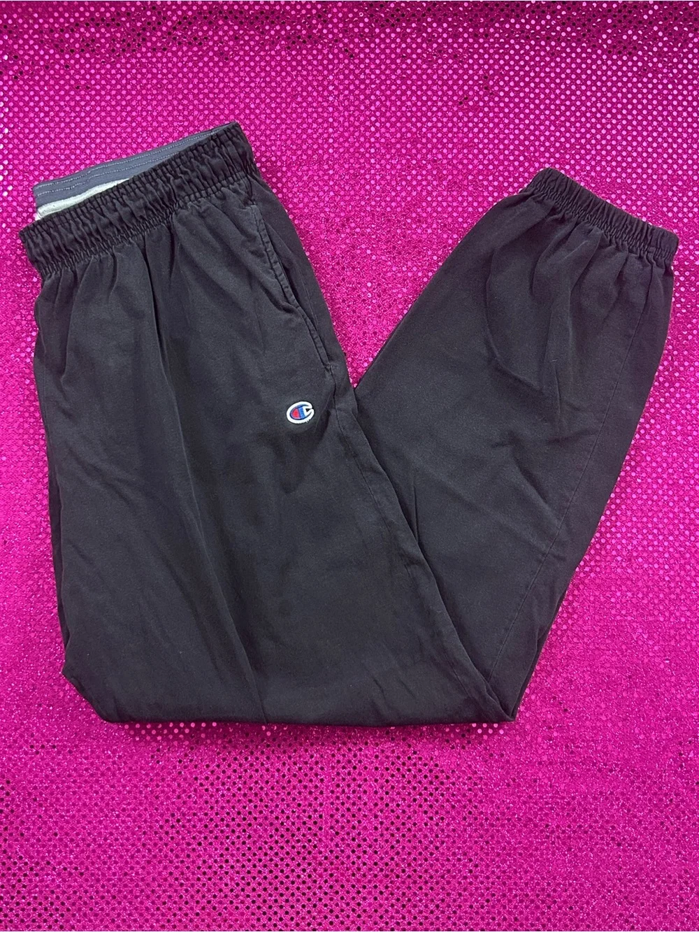 7 pairs of men's XL champion lightweight drawstring joggers